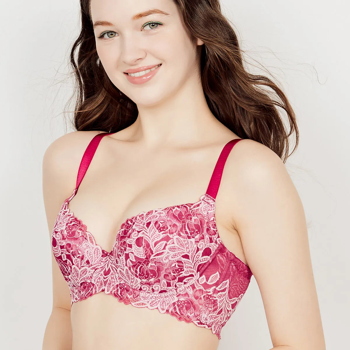 限定ハロウィンセール-2本特別セット【アウトレット】シン・胸不二子ブラ ブラジャー ミルクティー&ルビー【 C65 - K90 】