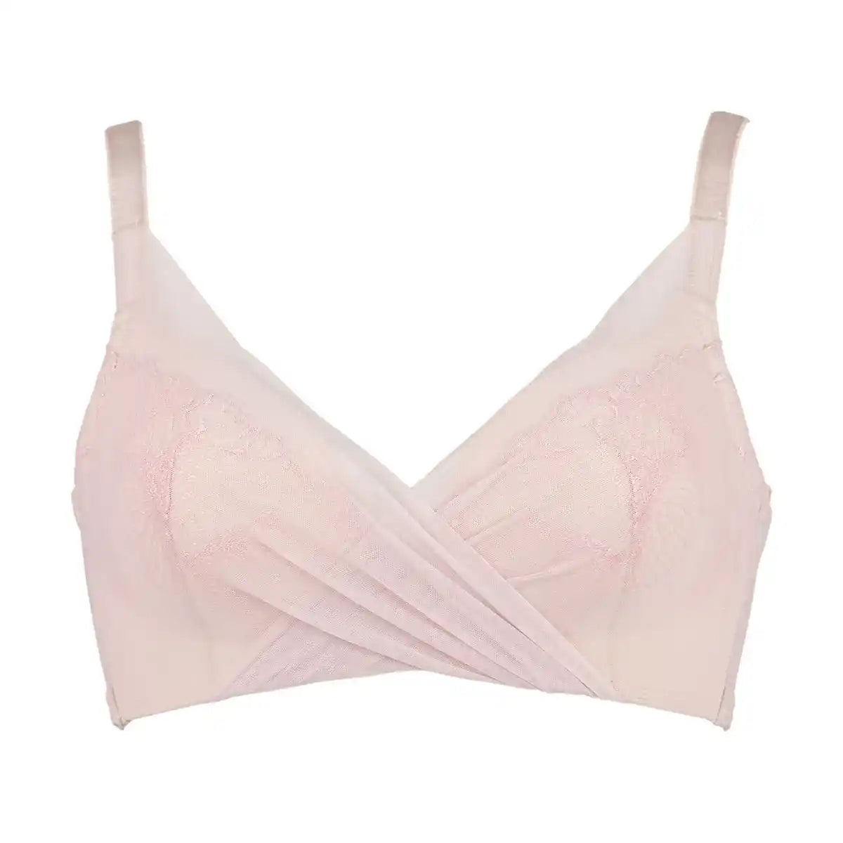【アウトレット】はぐくむブラ ブラジャー ピンクベージュ【 C65 - G80 】