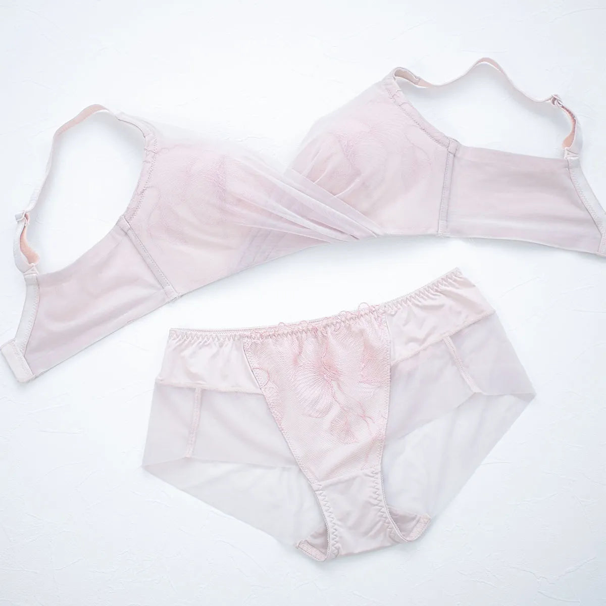 【アウトレット】はぐくむブラ ブラジャー ピンクベージュ【 C65 - G80 】