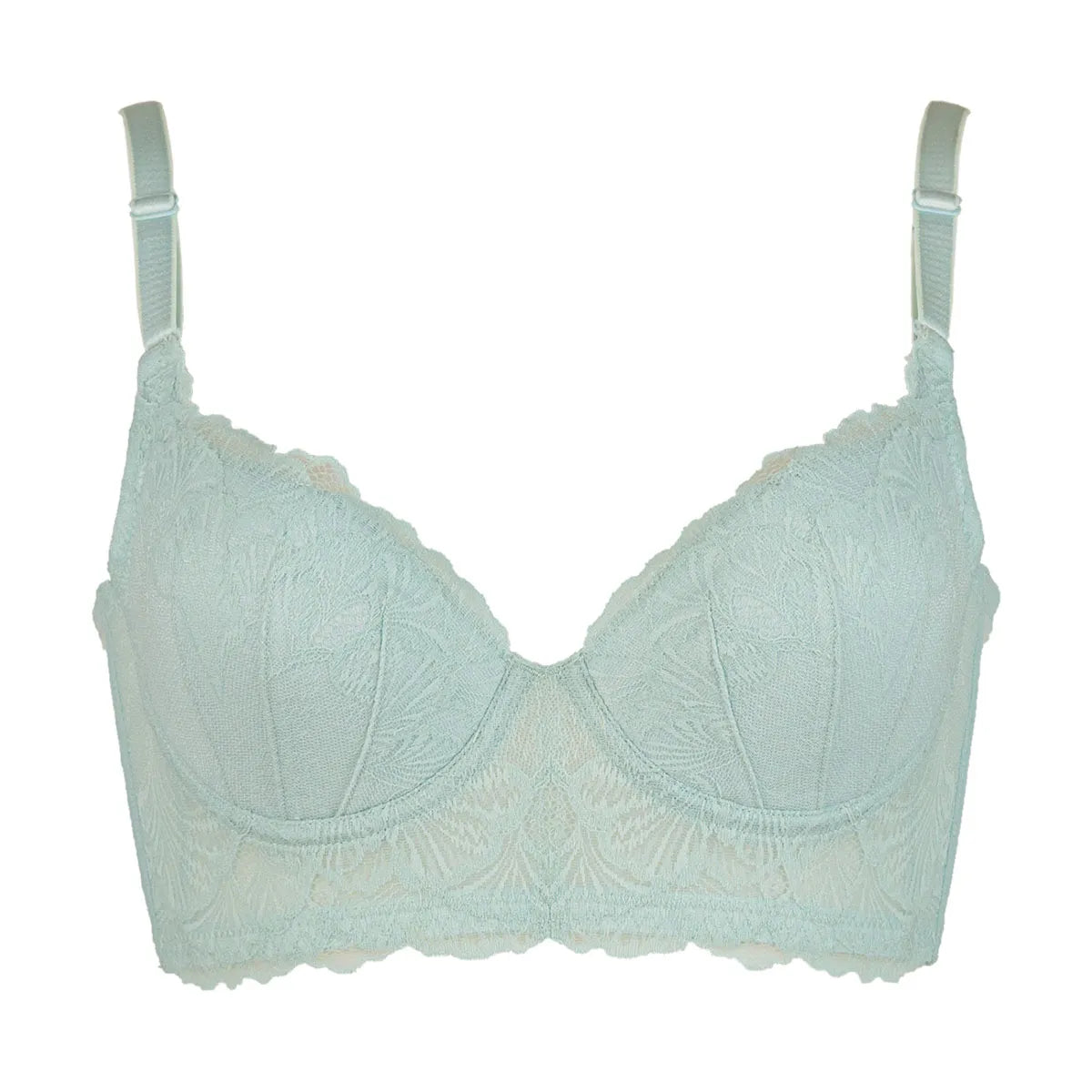 【限定ハロウィンセール】ビスチェリーナ ブラジャー2本セット ピンク&ミスティアクア【 C65 - K90 】