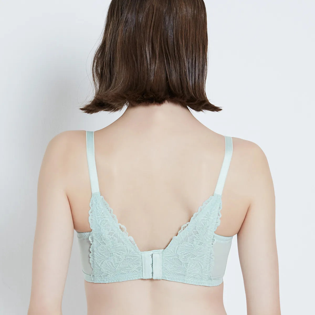 【限定ハロウィンセール】ビスチェリーナ ブラジャー2本セット ピンク&ミスティアクア【 C65 - K90 】