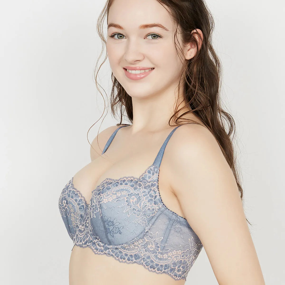 【限定ハロウィンセール】ハリジェンヌ ブラジャー 2色セット ピンク ブルー【 C65 - K85】