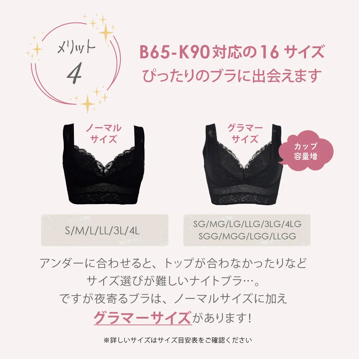 【限定ハロウィンセール】夜寄るブラ3枚福袋【 B65 - K90 】