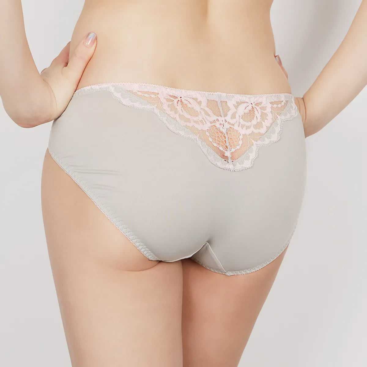 【アウトレット】ビスチェリーナ スタンダードショーツ グレー【 M - 3L 】