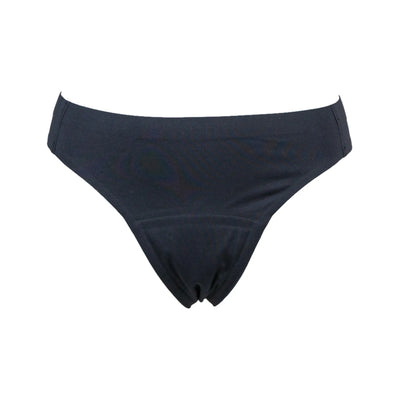 吸水ショーツ Tバック ブラック【 M - LL 】