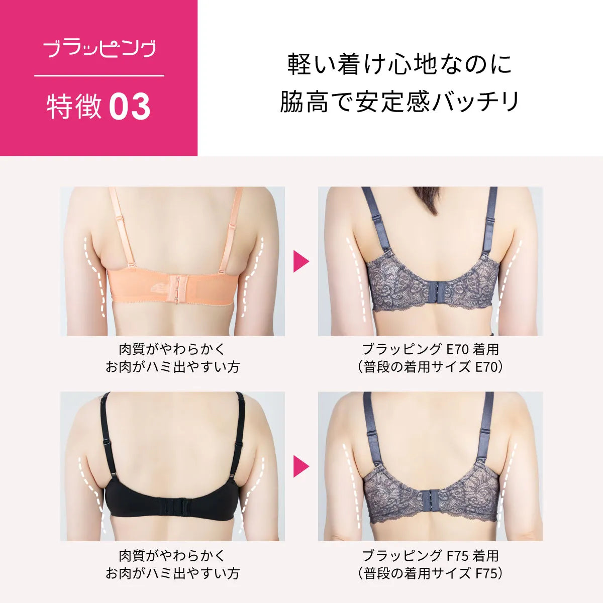 限定ハロウィンセール【アウトレット】ブラッピング ブラジャー ダークグリーン【 B65 - H90 】