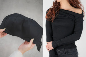 ストラップレスブラでもズレない・苦しくない｜大きいサイズ対応でバストをつぶさず整える一枚