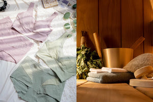 サウナ女子の新常識。整う体には、整える下着を。