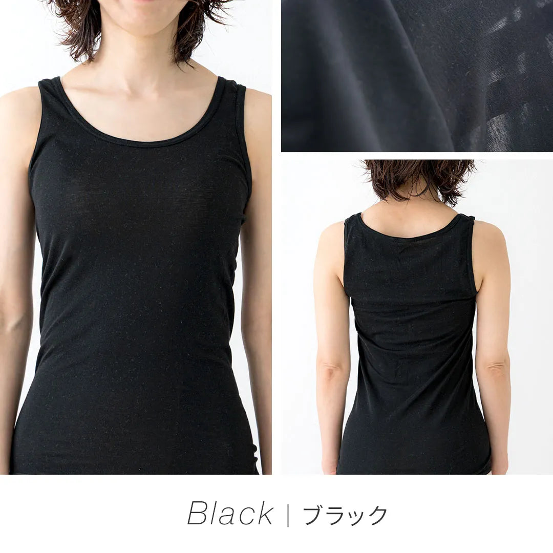 軽やかコットンタンクトップ