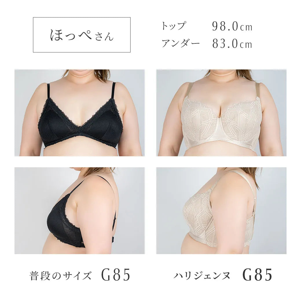 ハリジェンヌ 補整 ブラジャー