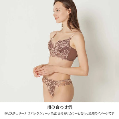 【新色】ビスチェリーナ ブラジャー ブラウン【C65 - M90 】