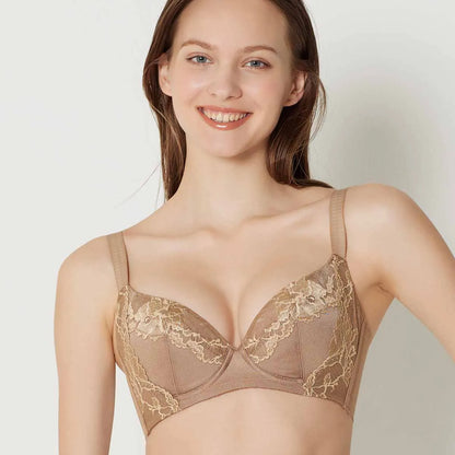 【新色】特上脇肉キャッチャー ブラジャー モカ【 C65 - K90 】