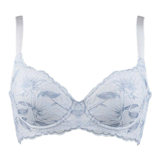 【新色】贅沢脇肉キャッチャー ブラジャー ブルーグレー【 C65 - K90 】