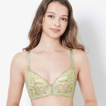 【新色】贅沢脇肉キャッチャー ブラジャー カーキ【 C65 - K90 】