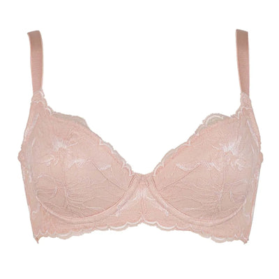 贅沢脇肉キャッチャー ブラジャー スモーキーピンク【 C65 - K90 】