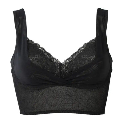 夜寄るブラ ナイトブラ ブラック【 B65 - M90 】