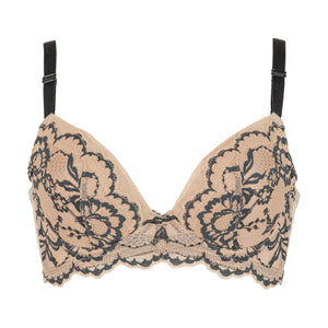 タニマドンナ ブラジャー ヌーディブラック【 C65 - H90 】