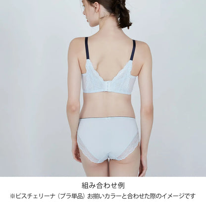 【新色】限定デザイン ビスチェリーナ スタンダードショーツ ミストブルー【 M - 3L 】