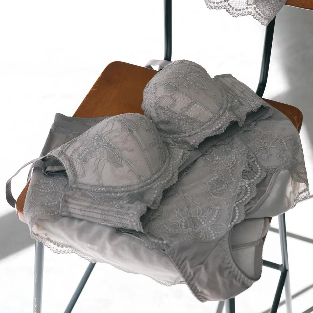 【新色】ずっともっとブラ ブラジャー パールグレー【 C65 - K90 】