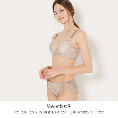 【新色】ずっともっとブラ スタンダードショーツ パールグレー【 M - 3L 】