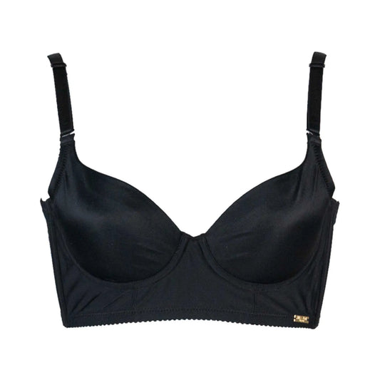 【新商品】ビスチェリーナノンレース ブラジャー ブラック【C65 - M90 】