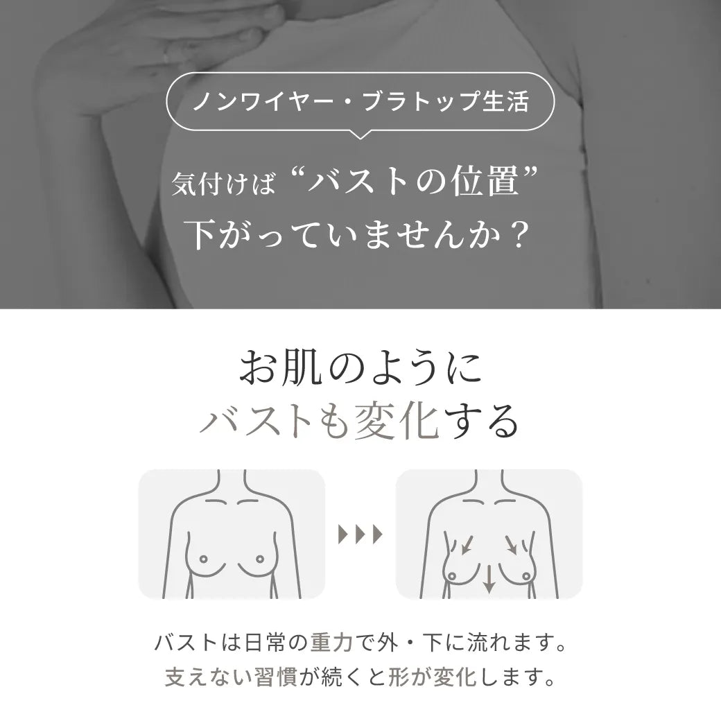ノンワイヤーブラ