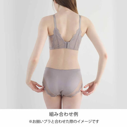 【新色】ビスチェリーナ スタンダードショーツ グレー【M-3L】