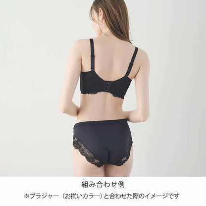 【新商品】贅沢脇肉キャッチャー スタンダードショーツ ブラック【M-3L】