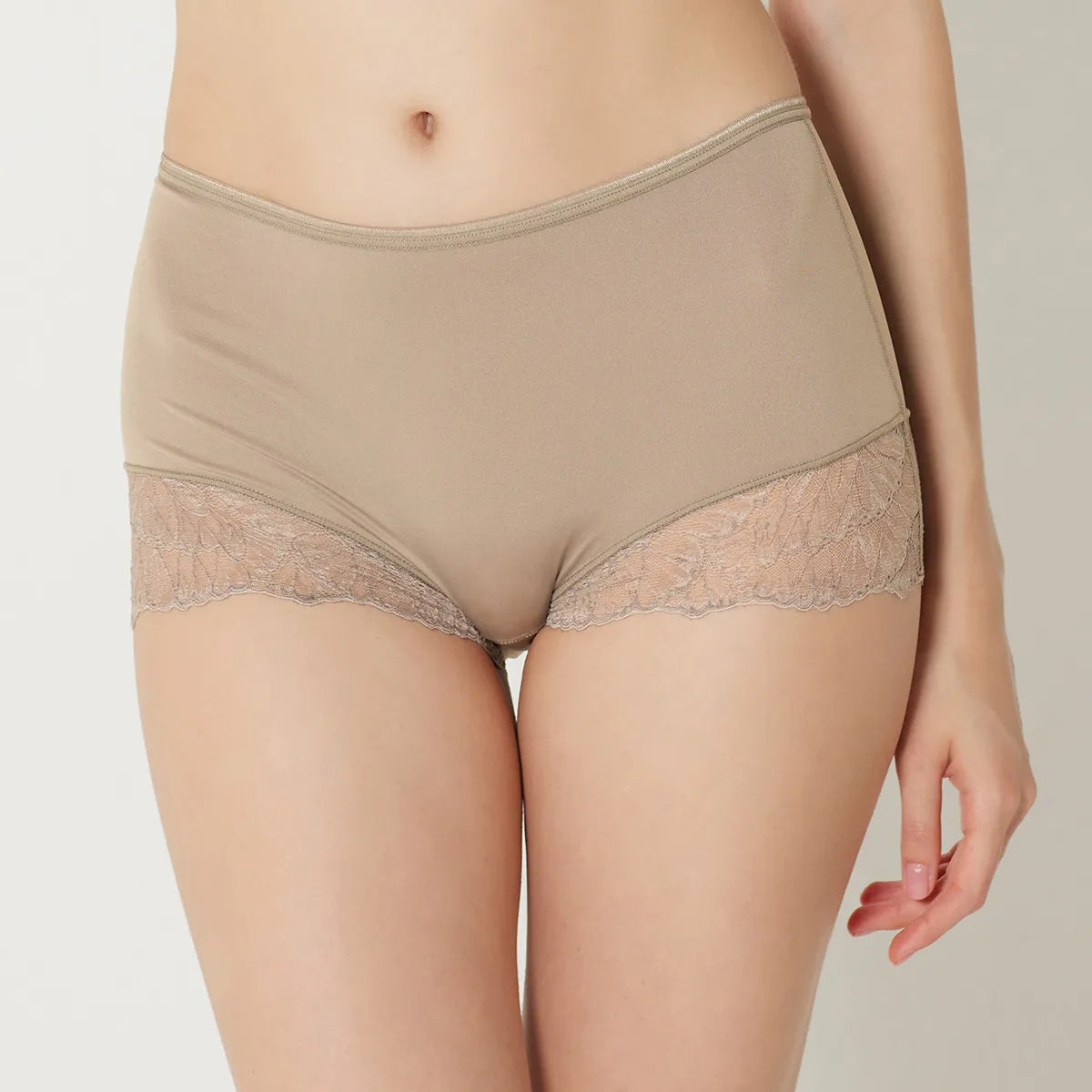 【新色】すっぽりショーツ グレージュ【 M - 3L 】