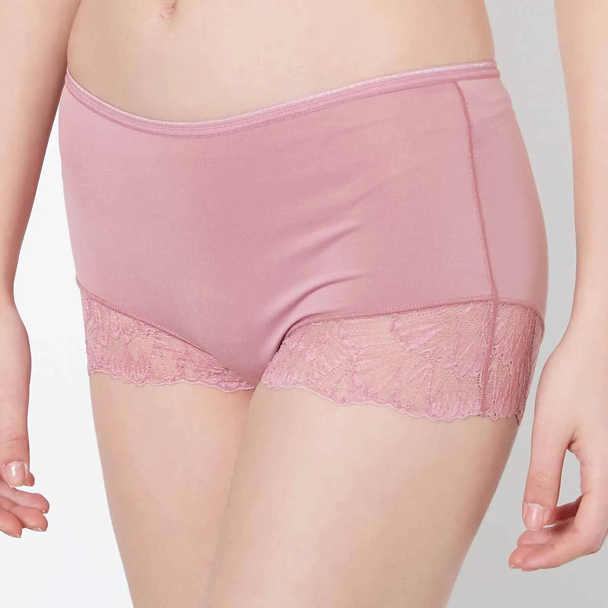 【新色】すっぽりショーツ オールドローズ【 M - 3L 】