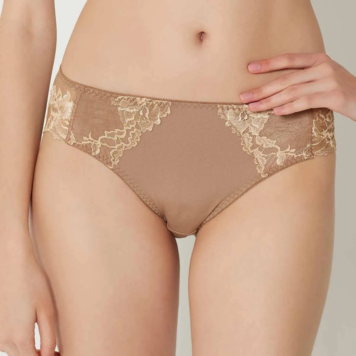 【新色】特上脇肉キャッチャー スタンダードショーツ モカ【 M - 3L 】