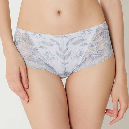 【新色】贅沢脇肉キャッチャー ボーイレングスショーツ ブルーグレー【 M - 3L 】