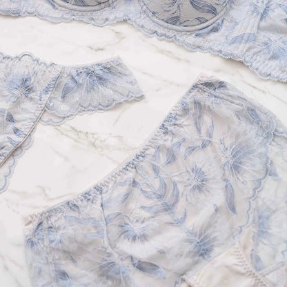 【新色】贅沢脇肉キャッチャー ボーイレングスショーツ ブルーグレー【 M - 3L 】