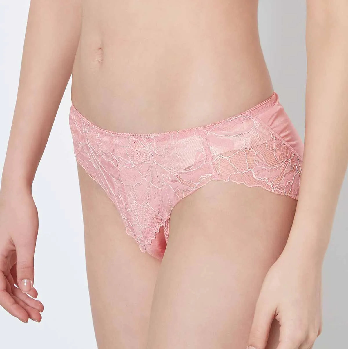 【新色】元祖脇肉キャッチャー スタンダードショーツ シフォンピンク【 M - 3L 】