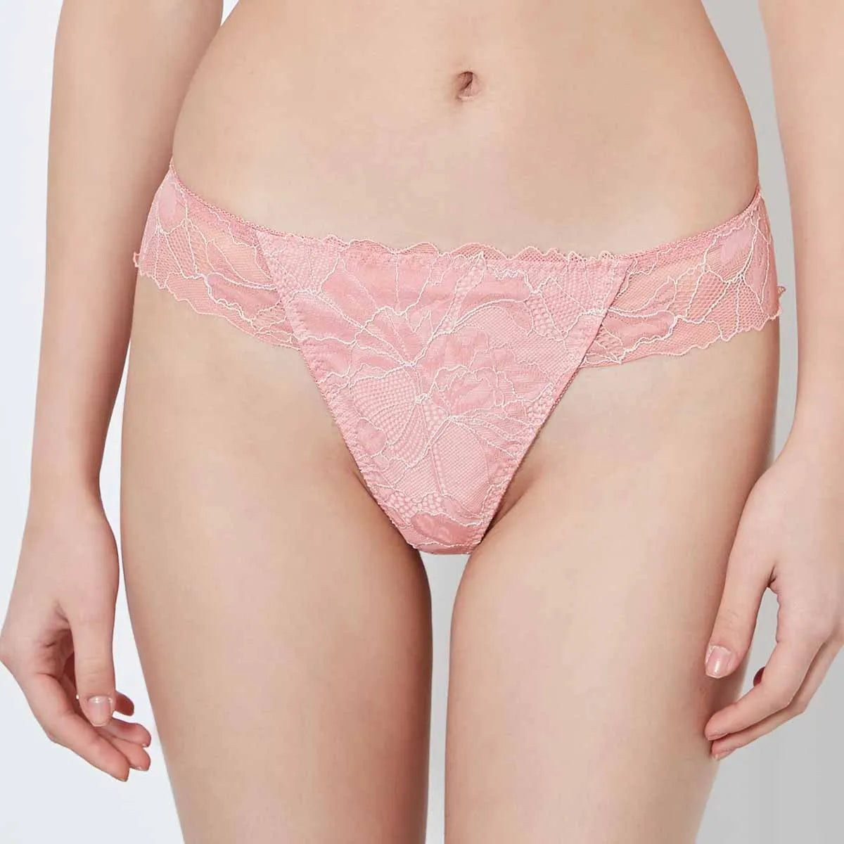 【新色】元祖脇肉キャッチャー Tバックショーツ シフォンピンク【 M - LL 】