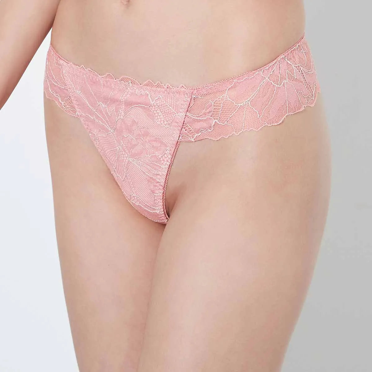 【新色】元祖脇肉キャッチャー Tバックショーツ シフォンピンク【 M - LL 】