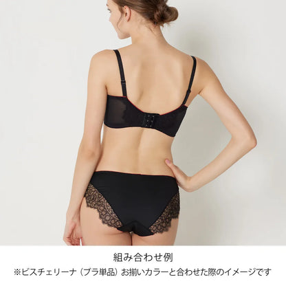 【新色】25AWホリデーコフレ ビスチェリーナ スタンダードショーツ ブラックガーネット【 M - 3L 】