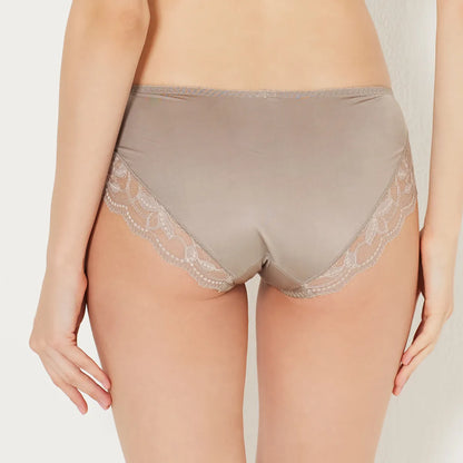 【新色】ずっともっとブラ スタンダードショーツ パールグレー【 M - 3L 】