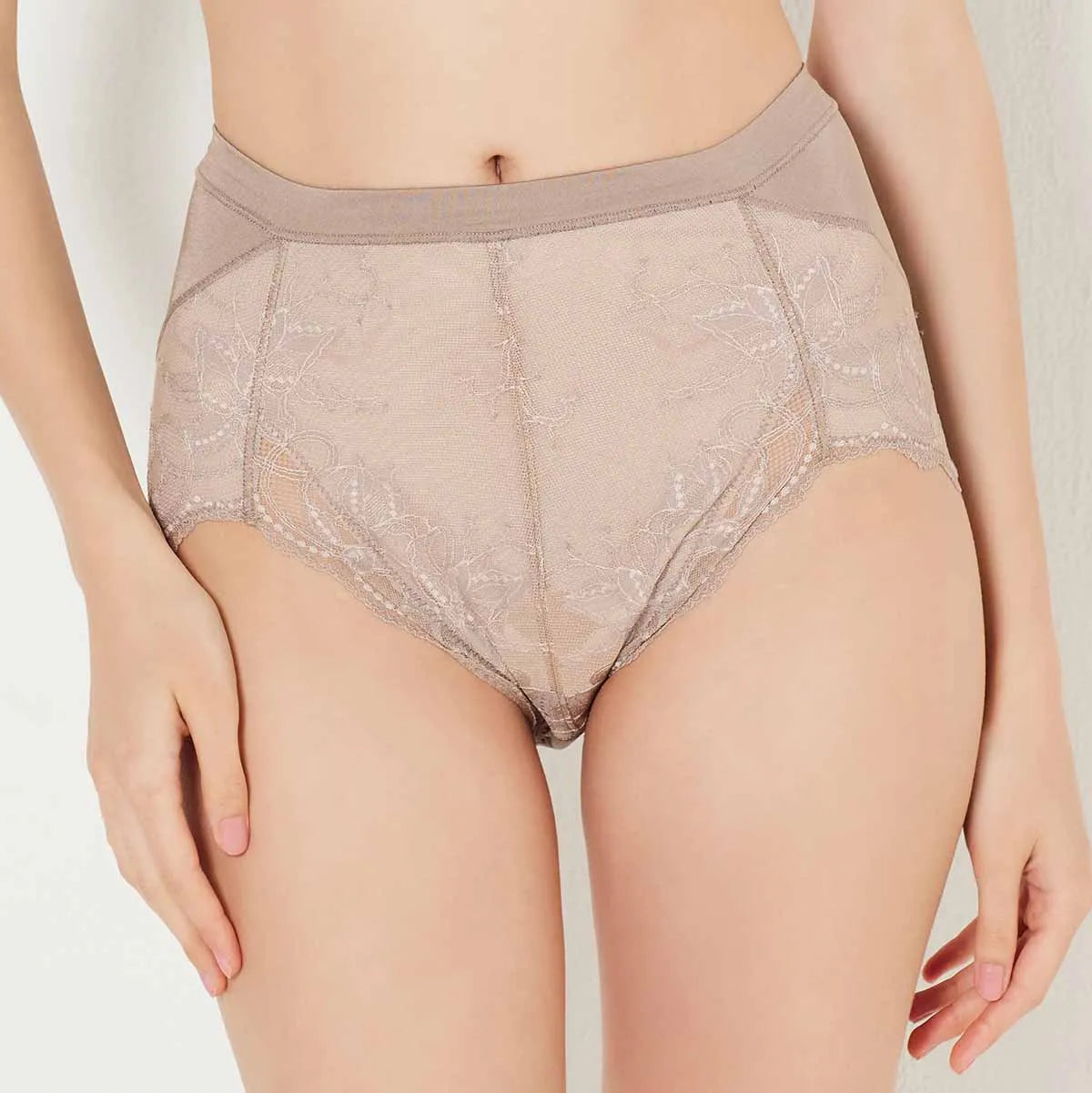 【新色】ずっともっとブラ 機能性深ばきショーツ パールグレー【 M - 3L 】