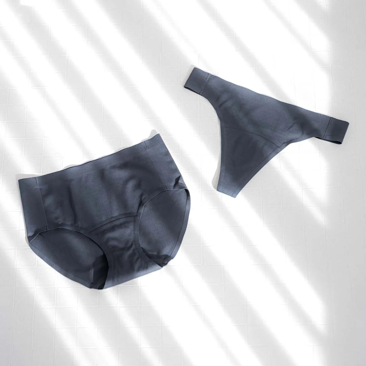 【新商品】吸水ショーツ 3枚セット ブラック【 M - 3L 】