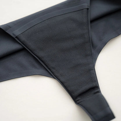 【新商品】吸水ショーツ Tバック ブラック【 M - LL 】
