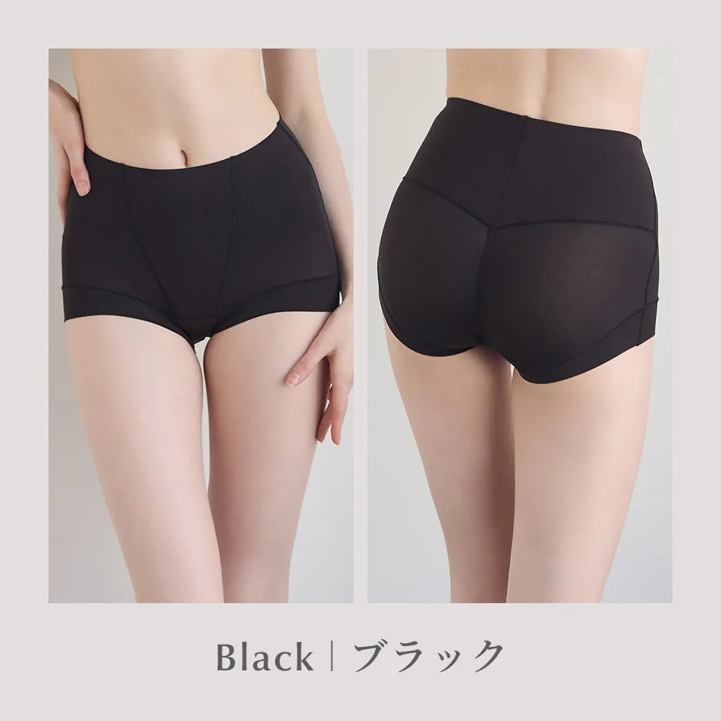 【新商品】骨盤底筋サポートショーツ ブラック【M-3L】