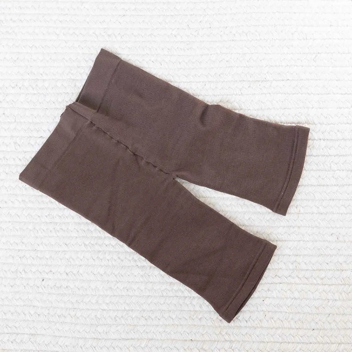 【新商品】ふわぽか3分丈パンツ ブラウン【M-L】