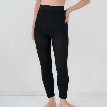 【新商品】ふわぽかスパッツ ブラック【M-L】