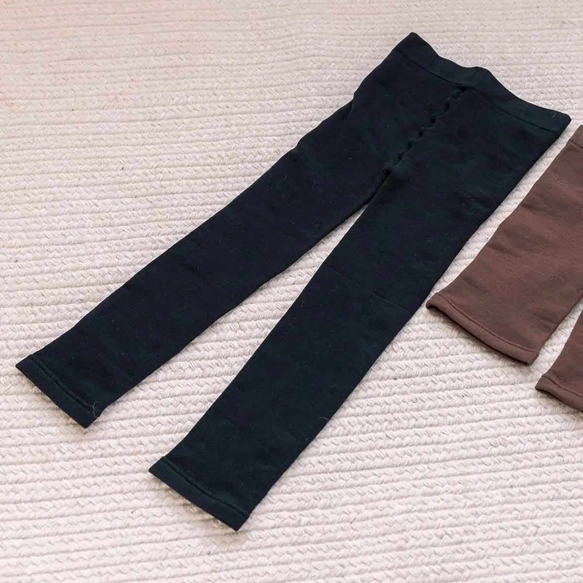 【新商品】ふわぽかスパッツ ブラック【M-L】