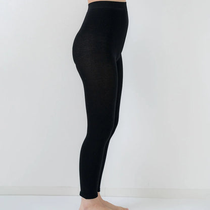 【新商品】ふわぽかスパッツ ブラック【M-L】