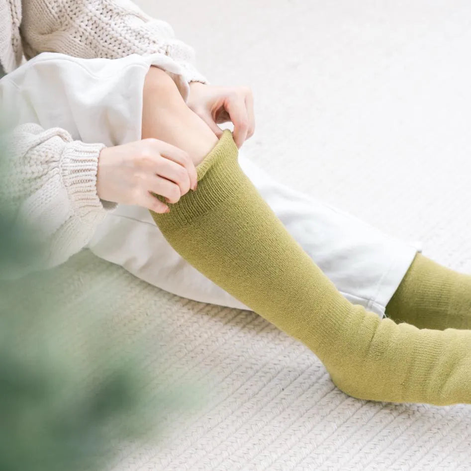 もちはだ ハイソックス グレー【22-27cm相当】