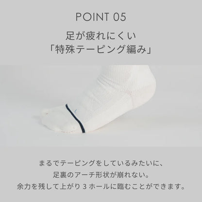 ゴルフの靴下ハイソックスタビ ブラック【22-25cm】