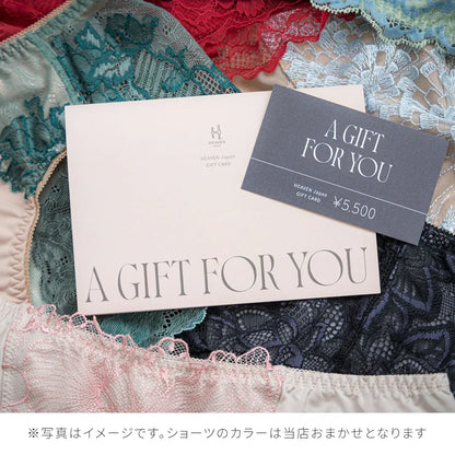 【2026年ギフトカード福袋】5,500円分ギフトカード ショーツ