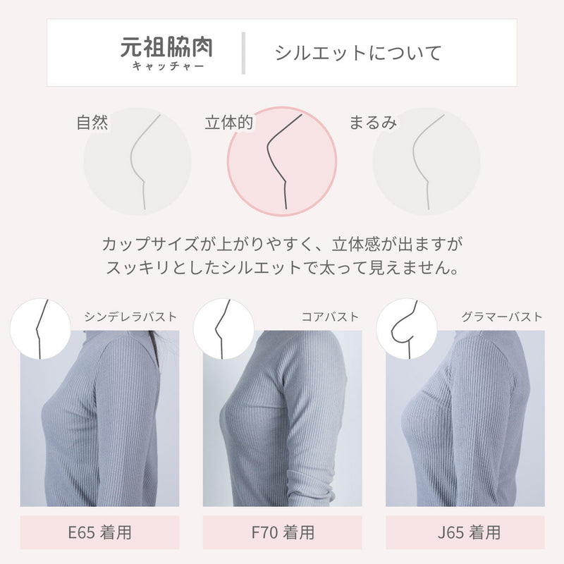 【アウトレット】元祖脇肉キャッチャー ブラジャー ライラック【 B65 - K90 】